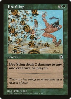 Bee Sting POR 159 LP Magic: The Gathering