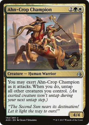 Ahn-Crop Champion AKH 194 NM Magic: The Gathering