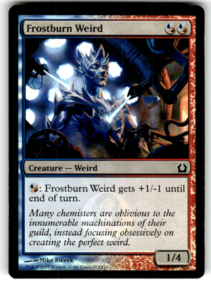 Frostburn Weird Return to Ravnica 215 C Foil Magic: The Gathering Near Mint