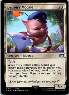 Delivery Moogle 15 Uncommon FINAL FANTASY Magic: The Gathering Near Mint