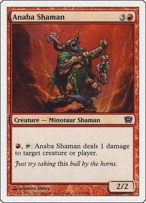 Anaba Shaman 9ED 172 LP Magic: The Gathering