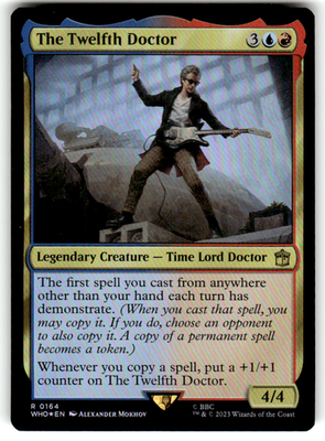 The Twelfth Doctor Universes Beyond: Doctor Who 164 R Foil Magic: The Gathering
