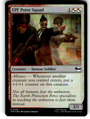 EPF Point Squad Teenage Mutant Ninja Turtles 145 C Foil Magic: The Gathering