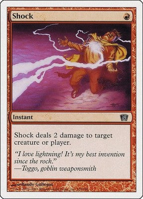 Shock 8ED 222 LP Magic: The Gathering