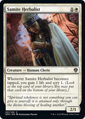 Samite Herbalist DMU 31 NM Magic: The Gathering