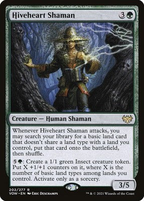 Hiveheart Shaman VOW 202 LP Magic: The Gathering