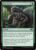 Bite Down J25 636 NM Magic: The Gathering
