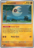 Lunatone 105/217 ME: Ascended Heroes Holofoil Pokémon TCG