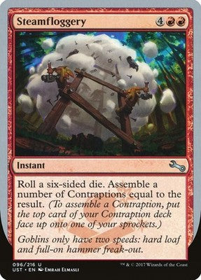 Steamfloggery UST 96 NM Magic: The Gathering