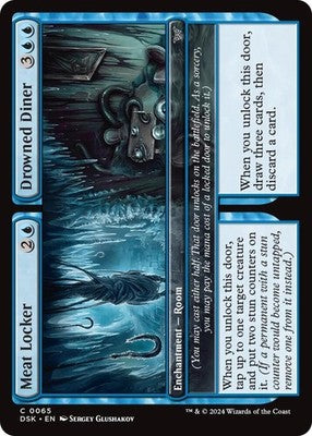 Meat Locker // Drowned Diner DSK 65 NM Magic: The Gathering