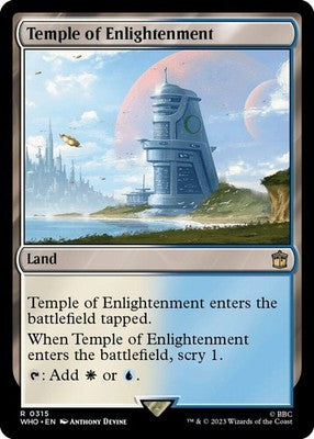 Temple of Enlightenment WHO 315 NM Magic: The Gathering