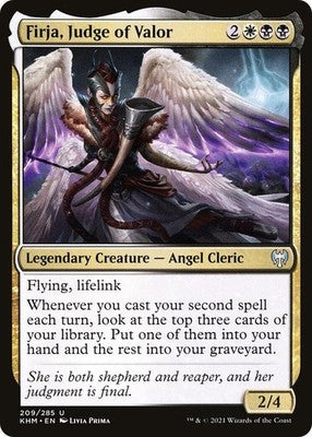 Firja, Judge of Valor KHM 209 NM Magic: The Gathering
