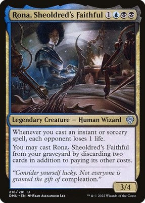Rona, Sheoldred's Faithful DMU 216 Foil NM Magic: The Gathering