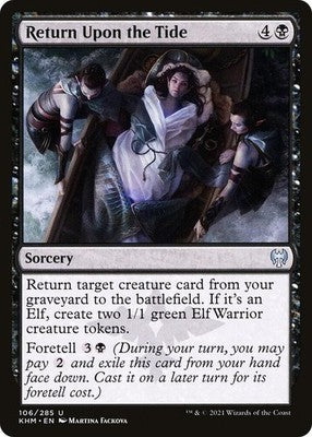 Return Upon the Tide KHM 106 NM Magic: The Gathering