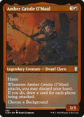 Amber Gristle O'Maul CLB 502 Foil NM Magic: The Gathering