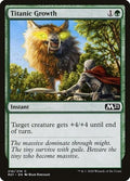 Titanic Growth M21 210 NM Magic: The Gathering