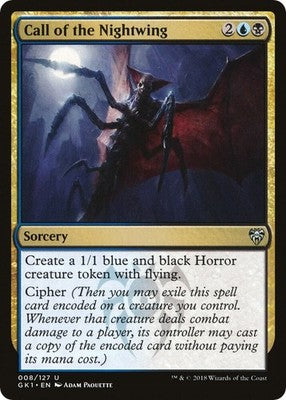 Call of the Nightwing GK1 8 NM Magic: The Gathering