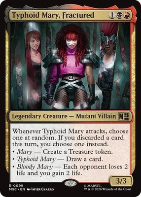 Typhoid Mary, Fractured MSC 99 NM Magic: The Gathering