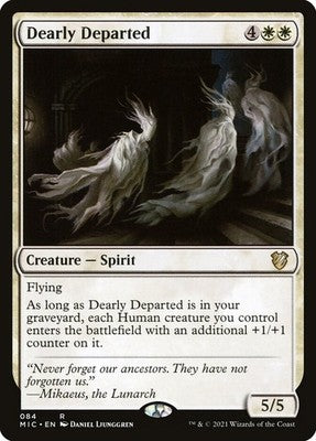 Dearly Departed MIC 84 NM Magic: The Gathering