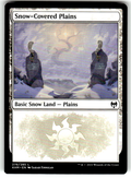 Snow-Covered Plains Kaldheim 276 L Magic: The Gathering Near Mint