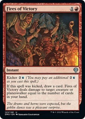 Fires of Victory DMU 123 NM Magic: The Gathering