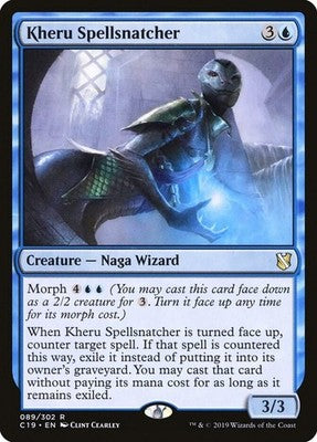 Kheru Spellsnatcher C19 89 NM Magic: The Gathering