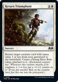 Return Triumphant WOE 26 NM Magic: The Gathering