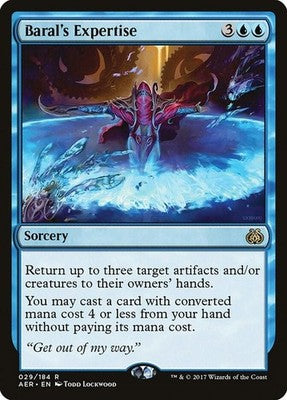 Baral's Expertise AER 29 NM Magic: The Gathering