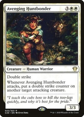 Avenging Huntbonder C20 22 NM Magic: The Gathering