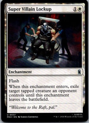 Super Villain Lockup 37 Uncommon Marvel Super Heroes Magic: The Gathering NM