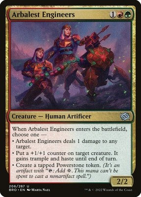 Arbalest Engineers BRO 206 NM Magic: The Gathering
