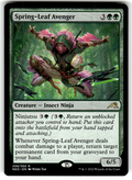 Spring-Leaf Avenger Kamigawa: Neon Dynasty 208 R Magic: The Gathering Near Mint