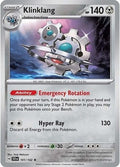 Klinklang 101/142 SV07: Stellar Crown Holofoil Pokémon TCG