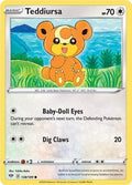 Teddiursa 138/189 SWSH03: Darkness Ablaze Pokémon TCG