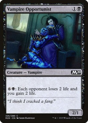 Vampire Opportunist M20 326 NM Magic: The Gathering