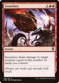 Stonefury CMR 203 NM Magic: The Gathering
