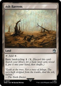 Ash Barrens WHO 257 NM Magic: The Gathering