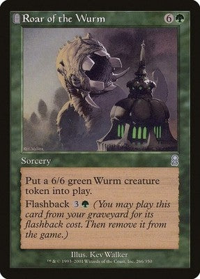 Roar of the Wurm ODY 266 MP Magic: The Gathering
