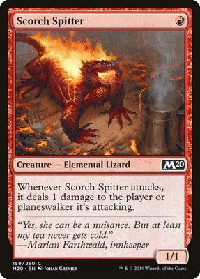 Scorch Spitter M20 159 NM Magic: The Gathering