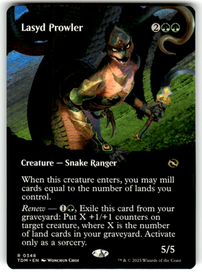 Lasyd Prowler (Borderless) Tarkir: Dragonstorm 348 R Magic: The Gathering