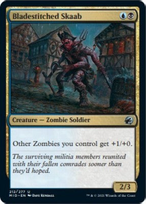 Bladestitched Skaab MID 212 Foil LP Magic: The Gathering