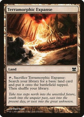 Terramorphic Expanse MMA 224 NM Magic: The Gathering