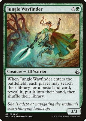 Jungle Wayfinder BBD 72 NM Magic: The Gathering