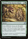 Charge of the Forever-Beast IKO 147 NM Magic: The Gathering