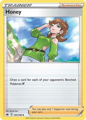 Honey 142/198 SWSH06: Chilling Reign Pokémon TCG