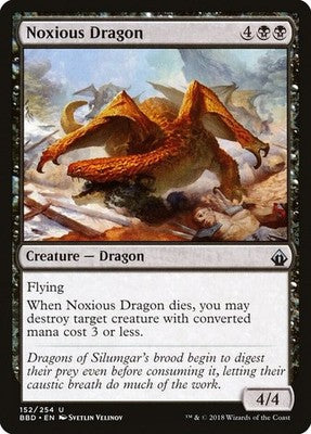 Noxious Dragon BBD 152 NM Magic: The Gathering