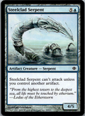 Steelclad Serpent Shards of Alara 59 C Magic: The Gathering Lightly Played