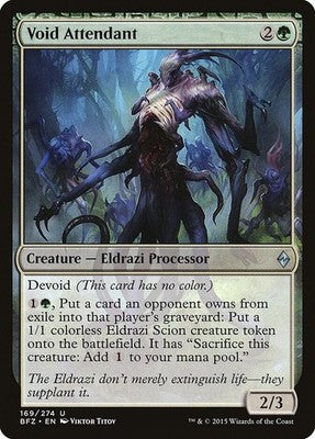 Void Attendant BFZ 169 NM Magic: The Gathering