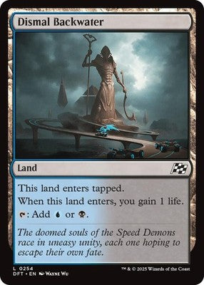 Dismal Backwater DFT 254 NM Magic: The Gathering