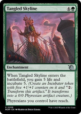 Tangled Skyline MOM 209 NM Magic: The Gathering